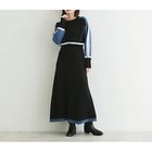 【ザ ショップ ティーケー/THE SHOP TK】の配色ニットセットアップ 人気、トレンドファッション・服の通販 founy(ファニー) ファッション Fashion レディースファッション WOMEN トップス・カットソー Tops/Tshirt ニット Knit Tops おすすめ Recommend インナー Inner コンパクト Compact スマート Smart セットアップ Set Up フィット Fit フレア Flare ポケット Pocket thumbnail ブラック|ID: prp329100004168423 ipo3291000000028831913