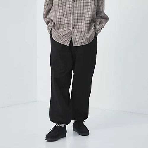 【グリーンレーベルリラクシング/green label relaxing / UNITED ARROWS / MEN】の【別注/WEB限定】GLR ユーティリティ パンツ インテリア・キッズ・メンズ・レディースファッション・服の通販 founy(ファニー) 　ファッション　Fashion　メンズファッション　MEN　ボトムス　Bottoms/Men　トレンド　Trend　ドローコード　Draw Cord　フロント　Front　別注　Special Order　モチーフ　Motif　ルーズ　Loose　ループ　Loop　ワーク　Work　おすすめ　Recommend　BLACK|ID: prp329100004168502 ipo3291000000028832252