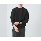 【グリーンレーベルリラクシング/green label relaxing / UNITED ARROWS / MEN】のスリーシーズン ガーター編み 長袖 モックネック カットソー -マシンウォッシャブル- BLACK|ID: prp329100004168509 ipo3291000000028832291