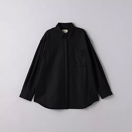 【ユナイテッドアローズ/UNITED ARROWS】のフラノ ロングスリーブ シャツ インテリア・キッズ・メンズ・レディースファッション・服の通販 founy(ファニー) 　ファッション　Fashion　レディースファッション　WOMEN　トップス・カットソー　Tops/Tshirt　シャツ/ブラウス　Shirts/Blouses　インナー　Inner　シンプル　Simple　スリーブ　Sleeve　セットアップ　Set Up　ポケット　Pocket　ロング　Long　おすすめ　Recommend　BLACK|ID: prp329100004169932 ipo3291000000028851128