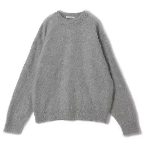 【ドメル/DOMELLE】のFUR CASHMERE PULLOVER インテリア・キッズ・メンズ・レディースファッション・服の通販 founy(ファニー) 　ファッション　Fashion　レディースファッション　WOMEN　トップス・カットソー　Tops/Tshirt　プルオーバー　Pullover　カシミヤ　Cashmere　リュクス　Luxe　L.GRAY|ID: prp329100004169942 ipo3291000000028851168