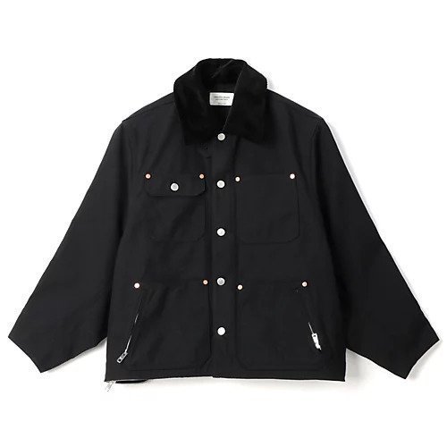 【ビューティフル ピープル/beautiful people】のdouble-end duck cloth blouson インテリア・キッズ・メンズ・レディースファッション・服の通販 founy(ファニー) 　ファッション　Fashion　レディースファッション　WOMEN　アウター　Coat Outerwear　ブルゾン　Blouson/Jackets　2024年　2024　2024-2025秋冬・A/W　Aw/Autumn/Winter/Fw/Fall/2024-2025　クラシカル　Classical　ブルゾン　Blouson　ワーク　Work　black|ID: prp329100004170019 ipo3291000000028852013