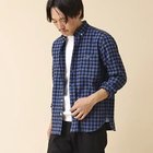 【ノーリーズ グッドマン/NOLLEY'S goodman / MEN】のクジラBD ネルシャツ 24AW ブルー|ID: prp329100004170079 ipo3291000000028852408