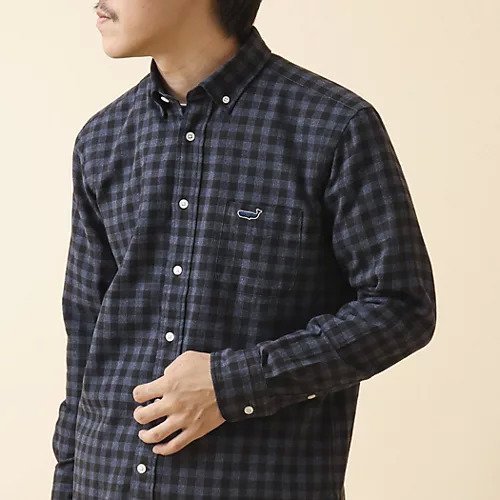 【ノーリーズ グッドマン/NOLLEY'S goodman / MEN】のクジラBD ネルシャツ 24AW インテリア・キッズ・メンズ・レディースファッション・服の通販 founy(ファニー) 　ファッション　Fashion　メンズファッション　MEN　インナー　Inner　切替　Switching　シンプル　Simple　デニム　Denim　定番　Standard　なめらか　Smooth　ポケット　Pocket　ロング　Long　ワンポイント　One Point　2024年　2024　2024-2025秋冬・A/W　Aw/Autumn/Winter/Fw/Fall/2024-2025　ブルー系その他|ID: prp329100004170079 ipo3291000000028852411