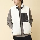 【ノーリーズ グッドマン/NOLLEY'S goodman / MEN】の【TAION/タイオン】《配色別注》リバーシブル ボア ダウンベスト 24AW ホワイト系その他2|ID: prp329100004170099 ipo3291000000028852550