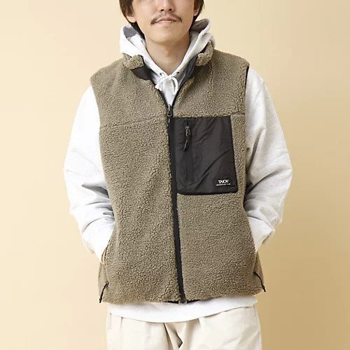 【ノーリーズ グッドマン/NOLLEY'S goodman / MEN】の【TAION/タイオン】《配色別注》リバーシブル ボア ダウンベスト 24AW インテリア・キッズ・メンズ・レディースファッション・服の通販 founy(ファニー) 　ファッション　Fashion　メンズファッション　MEN　軽量　Lightweight　ダウン　Down　ベスト　Vest　ポケット　Pocket　別注　Special Order　リバーシブル　Reversible　2024年　2024　2024-2025秋冬・A/W　Aw/Autumn/Winter/Fw/Fall/2024-2025　ベージュ|ID: prp329100004170099 ipo3291000000028852552