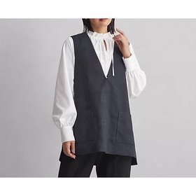 【グリーンレーベル リラクシング / ユナイテッドアローズ/green label relaxing / UNITED ARROWS】の【WEB限定】シャツ & ジレ セットアップ 人気、トレンドファッション・服の通販 founy(ファニー) ファッション Fashion レディースファッション WOMEN アウター Coat Outerwear トップス・カットソー Tops/Tshirt シャツ/ブラウス Shirts/Blouses ベスト/ジレ Gilets/Vests インナー Inner 秋 Autumn/Fall セットアップ Set Up チェック Check 定番 Standard フリル Frills フロント Front ベスト Vest ベーシック Basic リボン Ribbon おすすめ Recommend エレガント 上品 Elegant セレモニー Ceremony ビジネス 仕事 通勤 Business |ID:prp329100004171672