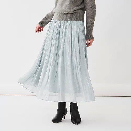 【アンタイトル/UNTITLED】のシアープリーツスカート 人気、トレンドファッション・服の通販 founy(ファニー) 　ファッション　Fashion　レディースファッション　WOMEN　スカート　Skirt　プリーツスカート　Pleated Skirts　おすすめ　Recommend　シアー　Sheer　スマート　Smart　トレンド　Trend　プリーツ　Pleats　ポケット　Pocket　 other-1|ID: prp329100004171674 ipo3291000000028871512