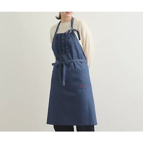 【ローラアシュレイホーム/LAURA ASHLEY HOME / GOODS】のデニム エプロン インテリア・キッズ・メンズ・レディースファッション・服の通販 founy(ファニー) https://founy.com/ スマート Smart デニム Denim フリル Frills ポケット Pocket |ID: prp329100004171698 ipo3291000000029898866