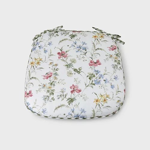 【ローラアシュレイホーム/LAURA ASHLEY HOME / GOODS】のポピー メドウ柄 シート クッション インテリア・キッズ・メンズ・レディースファッション・服の通販 founy(ファニー) 　クッション　Cushion　スマート　Smart　アイボリー|ID: prp329100004171702 ipo3291000000029605073