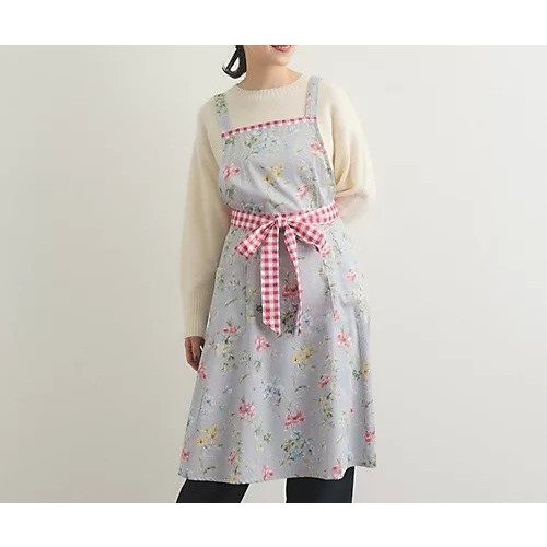 【ローラアシュレイホーム/LAURA ASHLEY HOME / GOODS】のポピー メドウ柄 エプロン インテリア・キッズ・メンズ・レディースファッション・服の通販 founy(ファニー) https://founy.com/ スマート Smart フェミニン Feminine プリント Print ポケット Pocket |ID: prp329100004171705 ipo3291000000029605087