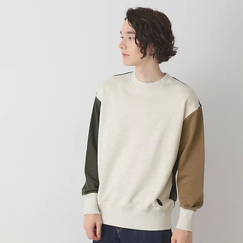 【デッサン/Dessin / MEN】の切り替えスウェット 人気、トレンドファッション・服の通販 founy(ファニー) 　ファッション　Fashion　メンズファッション　MEN　おすすめ　Recommend　シリコン　Silicon　シンプル　Simple　スウェット　Sweat　スマート　Smart　トレーナー　Trainer　ブロッキング　Blocking　 other-1|ID: prp329100004171723 ipo3291000000029580466