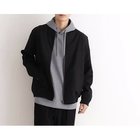 【ザ ショップ ティーケー/THE SHOP TK / MEN】のシャークスキン薄中綿リブブルゾン ブラック|ID: prp329100004171729 ipo3291000000029290410