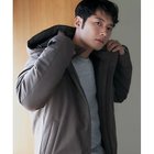 【ザ ショップ ティーケー/THE SHOP TK / MEN】のSORONA中綿フードブルゾン 蓄熱/保温/洗える/防風/撥水/ビジネス対応可 ブラウン|ID: prp329100004171734 ipo3291000000029581733