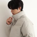 【ザ ショップ ティーケー/THE SHOP TK / MEN】のスタンドネック中綿ジップブルゾン ライトグレー|ID: prp329100004171736 ipo3291000000029398217