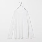 【イレーヴ/YLEVE】の【五明祐子さんセレクト】【洗える】SUPIMA COTTON / LINEN JERSEY P/O 人気、トレンドファッション・服の通販 founy(ファニー) ファッション Fashion レディースファッション WOMEN カットソー Cut And Sew シアー Sheer シンプル Simple スウェット Sweat リネン Linen 洗える Washable thumbnail ホワイト|ID: prp329100004173348 ipo3291000000028908520