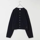 【オーシバル/ORCIVAL】のFLEECE CREW NECK CARDIGAN 人気、トレンドファッション・服の通販 founy(ファニー) ファッション Fashion レディースファッション WOMEN トップス・カットソー Tops/Tshirt カーディガン Cardigans A/W・秋冬 Aw・Autumn/Winter・Fw・Fall-Winter コンパクト Compact パッチ Patch パール Pearl フェミニン Feminine フロント Front ボックス Box ボトム Bottom thumbnail BLACK|ID: prp329100004173356 ipo3291000000028908554