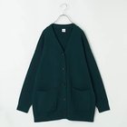 【トゥエルブクローゼット/12closet】の【福田麻琴さんコラボ】【洗える】コットンカシミヤVネックカーディガン グリーン|ID:prp329100004173357