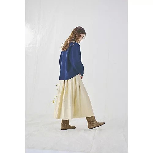 【トゥエルブクローゼット/12closet】の【DEAR DAYS】【洗える】箔プリントタックスカート 人気、トレンドファッション・服の通販 founy(ファニー) 　ファッション　Fashion　レディースファッション　Fashion for Women　スカート　Skirts　ツイル　Twist, Twisted Detail　プリント　Print, Printed Pattern　リネン　Linen, Linen Fabric　エレガント 上品　Elegant　洗える　Machine Washable　other-3|ID: prp329100004173363 ipo3291000000034955949