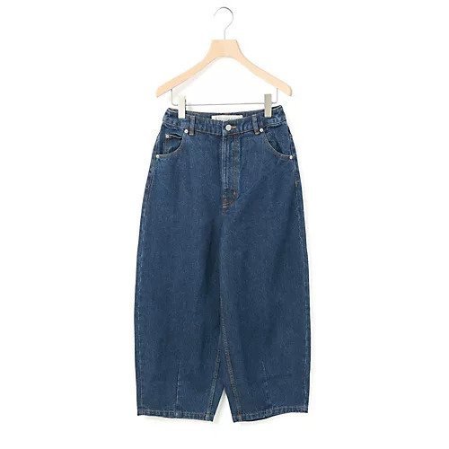 【ミディウミ/MidiUmi】のハイウエスト カーブデニム インテリア・キッズ・メンズ・レディースファッション・服の通販 founy(ファニー) 　ファッション　Fashion　レディースファッション　WOMEN　デニム　Denim　今季　This Season　再入荷　Restock/Back In Stock/Re Arrival　定番　Standard　ブルー|ID: prp329100004173368 ipo3291000000028908607