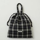 【オブラダ/Oblada】の【LEE別注】CHECK SACK TOTE(TARTAN CHECK) 【LEE別注】BLACK|ID: prp329100004173376 ipo3291000000032618475