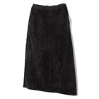 【フローレント/FLORENT】のTEDDY LONG SKIRT BLACK|ID:prp329100004174077