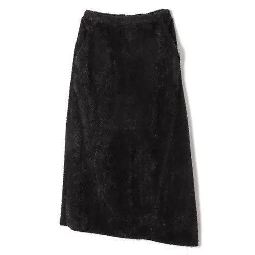 【フローレント/FLORENT】のTEDDY LONG SKIRT インテリア・キッズ・メンズ・レディースファッション・服の通販 founy(ファニー) 　ファッション　Fashion　レディースファッション　WOMEN　スカート　Skirt　ロングスカート　Long Skirt　おすすめ　Recommend　ストレッチ　Stretch　スニーカー　Sneakers　セットアップ　Set Up　バランス　Balance　フラット　Flat　リュクス　Luxe　ロング　Long　洗える　Washable　BLACK|ID: prp329100004174077 ipo3291000000028925208