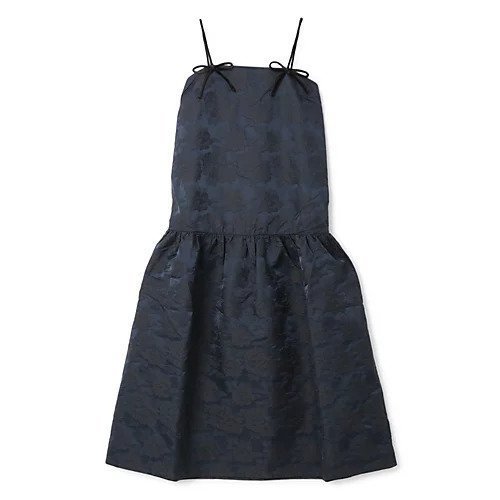 【ガニー/GANNI】のBotanical Jacquard Strap Midi Dress インテリア・キッズ・メンズ・レディースファッション・服の通販 founy(ファニー) https://founy.com/ ファッション Fashion レディースファッション Fashion for Women ワンピース Dresses フォーマル・パーティードレス・結婚式用ドレス Elegant & Casual Dresses 2024年 2024 2024-2025秋冬・A/W Autumn/Winter 2024–25 AW24–25 クラシカル Classical, Vintage-Inspired ベロア Velour, Soft Velvet ボタニカル Botanical, Floral Pattern ラップ Wrap, Wrap Design 洗える Machine Washable |ID: prp329100004174114 ipo3291000000033629021