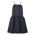 【ガニー/GANNI】のBotanical Jacquard Strap Midi Dress Peacoat|ID: prp329100004174114 ipo3291000000033629024