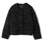 【フローレント/FLORENT】のTWEED JACKET 人気、トレンドファッション・服の通販 founy(ファニー) ファッション Fashion レディースファッション WOMEN アウター Coat Outerwear ジャケット Jackets ジャケット Jacket ツイード Tweed バランス Balance エレガント 上品 Elegant thumbnail BLACK|ID: prp329100004174898 ipo3291000000028927199