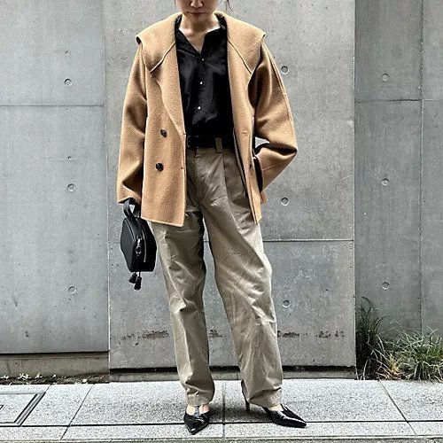 【スアデオ/suadeo】のウールリバーフーディショートコート 人気、トレンドファッション・服の通販 founy(ファニー) 　ファッション　Fashion　レディースファッション　Fashion for Women　アウター　Coat / Outerwear Collection　コート・ロングコート・ピーコート　Long Coats, Peacoats & More　インナー　Innerwear　ショール　Shawl, Wrap　シルク　Silk, 100% Silk　フレア　Flare, Flared　ポケット　Pocket, Pocket Detail　防寒　Cold Protection, Winter-Ready　other-2|ID: prp329100004174914 ipo3291000000032167102