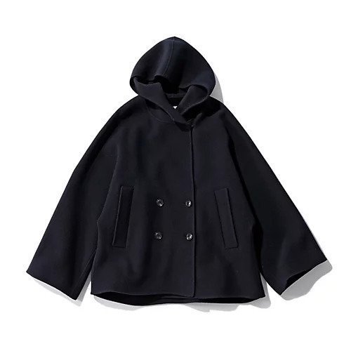【スアデオ/suadeo】のウールリバーフーディショートコート 人気、トレンドファッション・服の通販 founy(ファニー) 　ファッション　Fashion　レディースファッション　Fashion for Women　アウター　Coat / Outerwear Collection　コート・ロングコート・ピーコート　Long Coats, Peacoats & More　インナー　Innerwear　ショール　Shawl, Wrap　シルク　Silk, 100% Silk　フレア　Flare, Flared　ポケット　Pocket, Pocket Detail　防寒　Cold Protection, Winter-Ready　 other-1|ID: prp329100004174914 ipo3291000000032562506