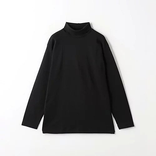 【グリーンレーベルリラクシング/green label relaxing / UNITED ARROWS / MEN】のオーガニック スムース タートルネック カットソー インテリア・キッズ・メンズ・レディースファッション・服の通販 founy(ファニー) 　ファッション　Fashion　メンズファッション　MEN　トップス・カットソー　Tops/Tshirt/Men　インナー　Inner　オーガニック　Organic　カットソー　Cut And Sew　カーディガン　Cardigan　ジャケット　Jacket　スウェット　Sweat　スリット　Slit　タートルネック　Turtleneck　ベーシック　Basic　A/W・秋冬　Aw・Autumn/Winter・Fw・Fall-Winter　BLACK|ID: prp329100004175150 ipo3291000000028927752