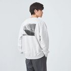 【グリーンレーベルリラクシング/green label relaxing / UNITED ARROWS / MEN】の【別注】LIONKING 長袖 ロゴ スウェット 人気、トレンドファッション・服の通販 founy(ファニー) ファッション Fashion メンズファッション MEN インナー Inner ヴィンテージ Vintage 春 Spring 秋 Autumn/Fall カーゴパンツ Cargo Pants キャラクター Character スウェット Sweat デニム Denim 長袖 Long Sleeve プリント Print 別注 Special Order リラックス Relax ワンポイント One Point 冬 Winter おすすめ Recommend thumbnail MD.GRAY|ID: prp329100004175183 ipo3291000000029193479