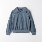 【グリーンレーベルリラクシング/green label relaxing / UNITED ARROWS / KIDS】のTJ ジップパイピング プルオーバー / キッズ 140cm-160cm LT.BLUE|ID: prp329100004175270 ipo3291000000028928062