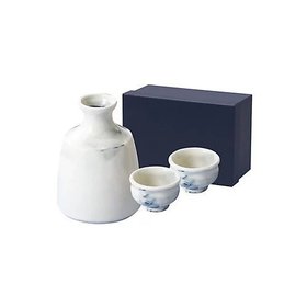 【トゥーワントゥーキッチンストア/212 KITCHEN STORE / GOODS】の藍花 白化粧ぐい呑(2個)・徳利 ギフトセット 人気、トレンドファッション・服の通販 founy(ファニー) おすすめ Recommend ギフト プレゼント Gift Present |ID:prp329100004177613