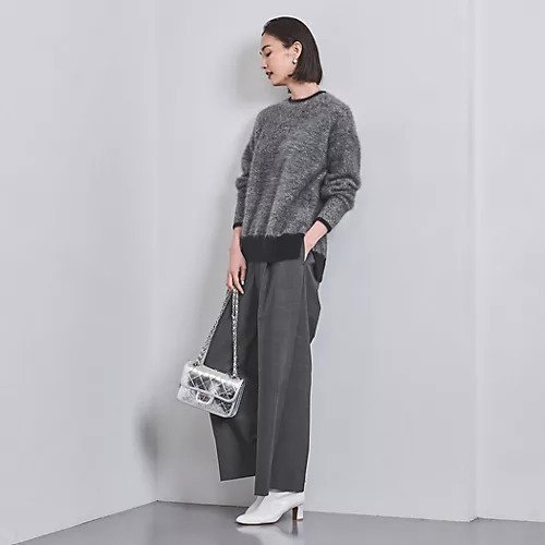 【ユナイテッドアローズ/UNITED ARROWS】のフォックス カシミヤ クルーネックニット インテリア・キッズ・メンズ・レディースファッション・服の通販 founy(ファニー) 　ファッション　Fashion　レディースファッション　WOMEN　トップス・カットソー　Tops/Tshirt　ニット　Knit Tops　インナー　Inner　カシミヤ　Cashmere　シンプル　Simple　スリット　Slit　フォックス　Fox　ボックス　Box　ワイド　Wide　その他1|ID: prp329100004179916 ipo3291000000028954557