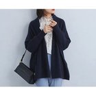 【グリーンレーベル リラクシング / ユナイテッドアローズ/green label relaxing / UNITED ARROWS】のFOXブレンド ミドル ニット カーディガン NAVY|ID:prp329100004179923