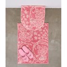 【ローラアシュレイホーム/LAURA ASHLEY HOME / GOODS】の【洗える/乾きやすい/滑り止め加工】ベヴィントン柄 トイレマット(胴長) ピンク|ID: prp329100004180133 ipo3291000000029604623