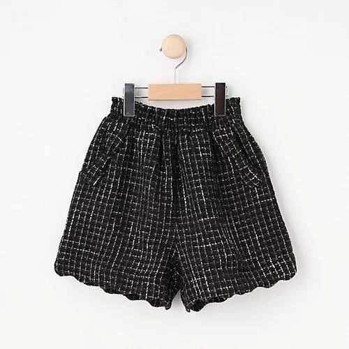 【シューラルー/SHOO LA RUE / KIDS】の【100-140cm/プチセレ】ツイードショートパンツ インテリア・キッズ・メンズ・レディースファッション・服の通販 founy(ファニー) 　ファッション　Fashion　キッズファッション　KIDS　ボトムス　Bottoms/Kids　ショート　Short　ジャケット　Jacket　スマート　Smart　セットアップ　Set Up　セレモニー　Ceremony　ツイード　Tweed　ポケット　Pocket　ミックス　Mix　入学式　Entrance Ceremony　卒業式　Graduation Ceremony　無地　Plain Color　結婚式　Wedding Ceremony　ブラック|ID: prp329100004180179 ipo3291000000029592972