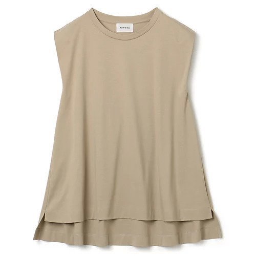 【アダワス/ADAWAS】のSMOOTH JERSEY TANK TEE 人気、トレンドファッション・服の通販 founy(ファニー) 　ファッション　Fashion　レディースファッション　WOMEN　ショルダー　Shoulder　ジャージー　Jersey　スクエア　Square　フレア　Flare　 other-1|ID: prp329100004183073 ipo3291000000029205405