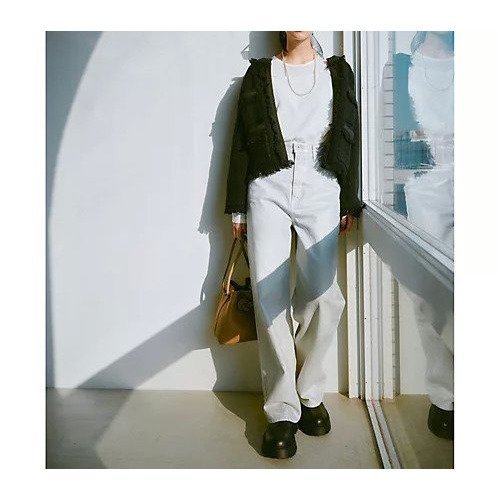 【カレンソロジー/Curensology】のツイーディフリンジカーディガン 人気、トレンドファッション・服の通販 founy(ファニー) 　ファッション　Fashion　レディースファッション　WOMEN　トップス・カットソー　Tops/Tshirt　カーディガン　Cardigans　カーディガン　Cardigan　クラシカル　Classical　コンパクト　Compact　ショート　Short　フリンジ　Fringe　other-2|ID: prp329100004183158 ipo3291000000031715196