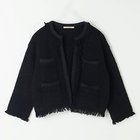 【カレンソロジー/Curensology】のツイーディフリンジカーディガン 人気、トレンドファッション・服の通販 founy(ファニー) ファッション Fashion レディースファッション Fashion for Women トップス・カットソー Cut & Sew Tops カーディガン・羽織り Layered Style Cardigans カーディガン Cardigan, Knitwear クラシカル Classical, Vintage-Inspired コンパクト Compact, Small Size ショート Short, Short Length フリンジ Fringe, Tassel thumbnail 【HPS別注】ブラック|ID: prp329100004183158 ipo3291000000035425440