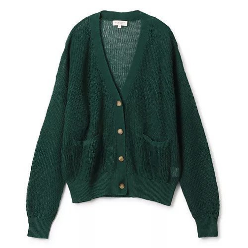 【デミーリー/DEMYLEE】のADONIS CARDIGAN インテリア・キッズ・メンズ・レディースファッション・服の通販 founy(ファニー) 　ファッション　Fashion　レディースファッション　WOMEN　トップス・カットソー　Tops/Tshirt　カーディガン　Cardigans　ショルダー　Shoulder　ドロップ　Drop　パッチ　Patch　フロント　Front　ポケット　Pocket　JUNGLEGREEN|ID: prp329100004183160 ipo3291000000028976291