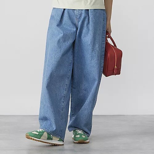 【ジェーンスミス/JANE SMITH】の14.5oz DENIM IN TUCK COMFORT TAPERED PANTS 人気、トレンドファッション・服の通販 founy(ファニー) 　ファッション　Fashion　レディースファッション　WOMEN　パンツ　Pants　デニム　Denim　フロント　Front　ループ　Loop　ヴィンテージ　Vintage　定番　Standard　 other-1|ID: prp329100004183253 ipo3291000000029205875