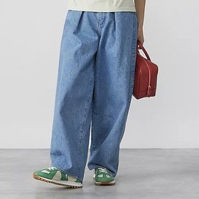 【ジェーンスミス/JANE SMITH】の14.5oz DENIM IN TUCK COMFORT TAPERED PANTS 人気、トレンドファッション・服の通販 founy(ファニー) ファッション Fashion レディースファッション WOMEN パンツ Pants デニム Denim フロント Front ループ Loop ヴィンテージ Vintage 定番 Standard |ID:prp329100004183253