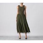 【アダワス/ADAWAS】のSTRETCH COTTON MIDI DRESS 人気、トレンドファッション・服の通販 founy(ファニー) ファッション Fashion レディースファッション WOMEN ワンピース Dress ドレス Party Dresses ギャザー Gather チュール Tulle ドレス Dress thumbnail KHAKI|ID: prp329100004183288 ipo3291000000029205980