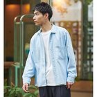 【グリーンレーベルリラクシング/green label relaxing / UNITED ARROWS / MEN】のスエードライク ボックス レギュラーカラー シャツ 人気、トレンドファッション・服の通販 founy(ファニー) ファッション Fashion メンズファッション MEN インナー Inner エアリー Airy スエード Suede スクエア Square スラックス Slacks タートルネック Turtleneck ダブル Double デニム Denim トレンド Trend ボックス Box ポケット Pocket モックネック Mock Neck レギュラー Regular おすすめ Recommend エレガント 上品 Elegant thumbnail LT.BLUE|ID: prp329100004183529 ipo3291000000028977492