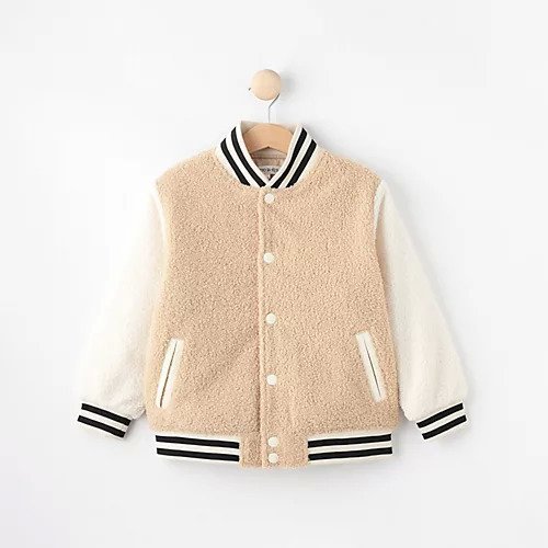 【シューラルー/SHOO LA RUE / KIDS】の【110-140cm】カールボア配色スタジャン 人気、トレンドファッション・服の通販 founy(ファニー) 　ファッション　Fashion　キッズファッション　KIDS　おすすめ　Recommend　スポーティ　Sporty　スマート　Smart　ポケット　Pocket　冬　Winter　 other-1|ID: prp329100004183564 ipo3291000000029593043