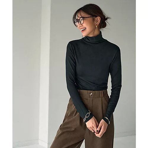 【スタイルデリ/STYLE DELI】のとろみ薄リブタートルネックトップス 人気、トレンドファッション・服の通販 founy(ファニー) 　ファッション　Fashion　レディースファッション　WOMEN　トップス・カットソー　Tops/Tshirt　タートルネック　Turtleneck　インナー　Inner　オレンジ　Orange　カットソー　Cut And Sew　とろみ　Thickness　タートル　Turtle　タートルネック　Turtleneck　定番　Standard　なめらか　Smooth　人気　Popularity　フィット　Fit　防寒　Cold Protection　 other-1|ID: prp329100004185671 ipo3291000000028996250